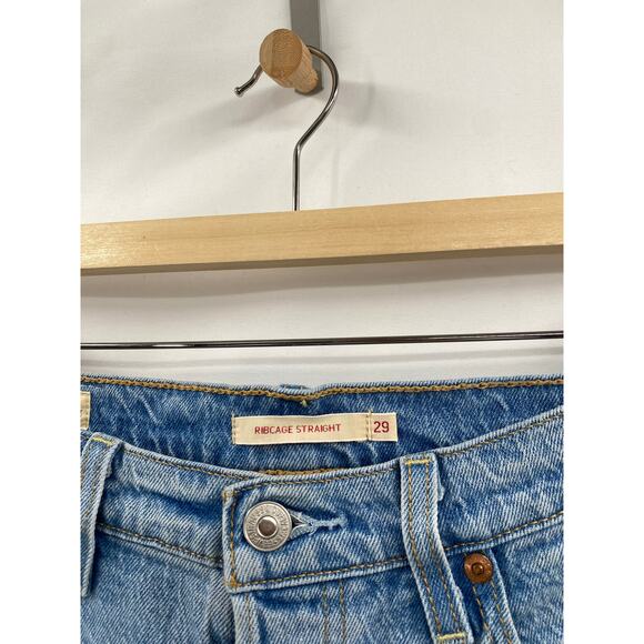 Levi's Ribcage Full-length Jeans - Blue - Picture 3 of 7